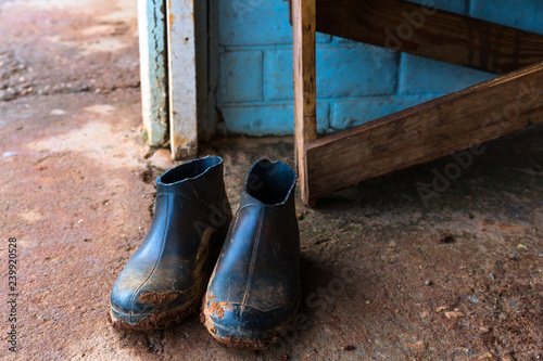 rubber boots