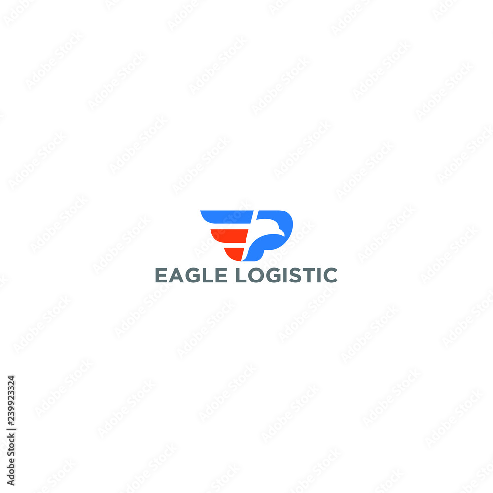 Eagle Logistic Logo Template Eagle Logistic Logo Template