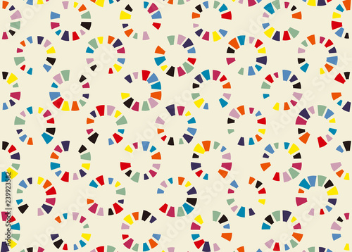 背景　模様　カラフル