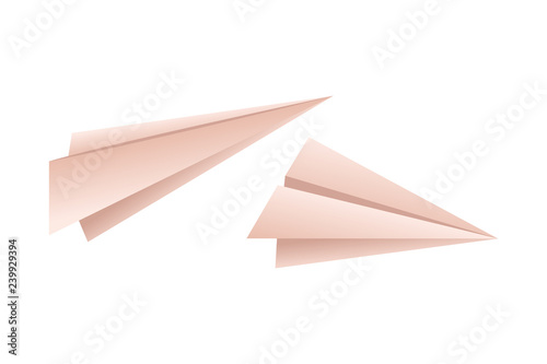 Free Download paper planes isolated icon - GFXLoad
