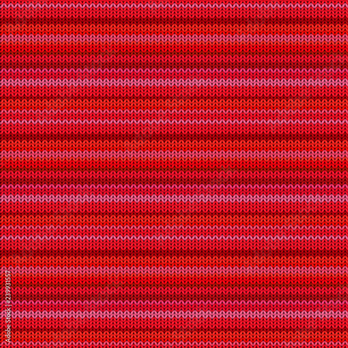 Seamless background with a knitted texture, imitation of wool. Multicolored diverse lines.