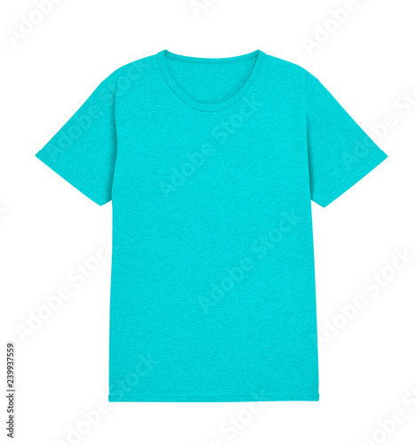 T-shirt isolated - blue