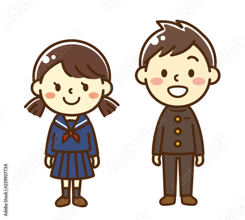 中高生　男女