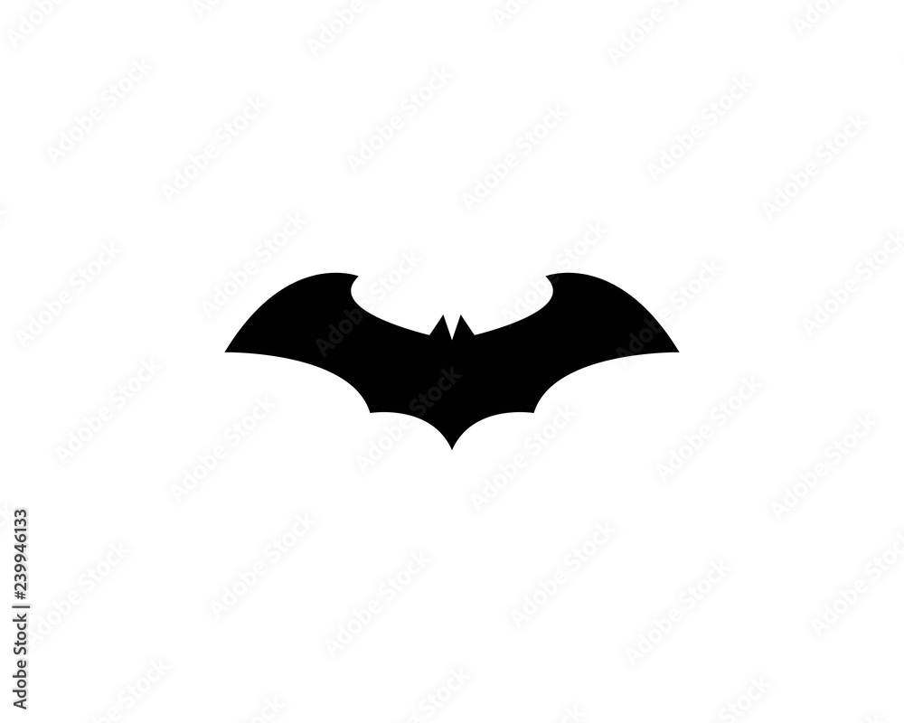 Bat icon for web. Isolated on white background. - Vector Bat icon for web. Isolated on white background. - Vector