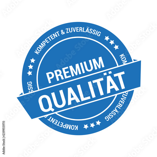 Aufkleber für Premium Qualität