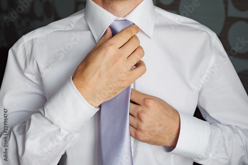 man in a tie