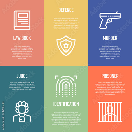 LAW AND JUSTICE FLAT ICON