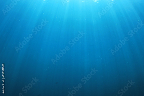 Underwater blue background 