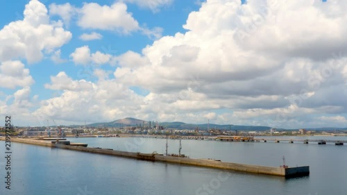 Wallpaper Mural Arriving to Porto Torres port in Sardinia (Italy) by ship Torontodigital.ca