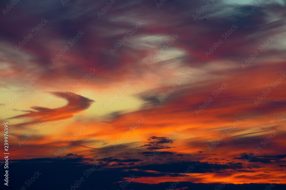 Fototapeta premium 夕焼け空