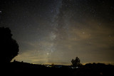 Stars in sky Teruel Aragon Spain