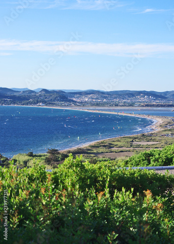 presqu'île de giens - plage de l'almanarre - var