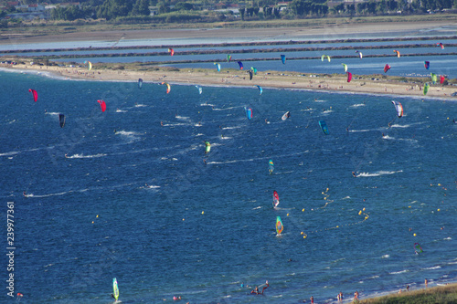 presqu'île de giens - plage de l'almanarre - var photo