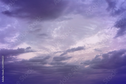 amazing toned heavy clouds in the sky for using in design as background.