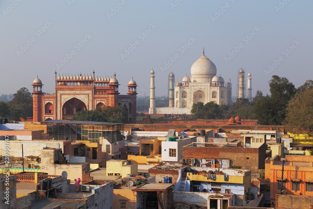 Taj Mahal in Uttar Pradesh, India