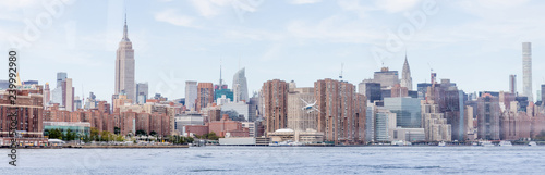 panoramic view of new york city  usa