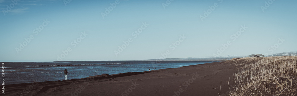 Lavastrand in Island bei Eyrarbakki