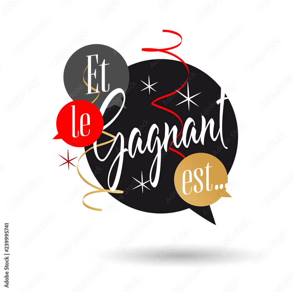 Et le gagnant est...