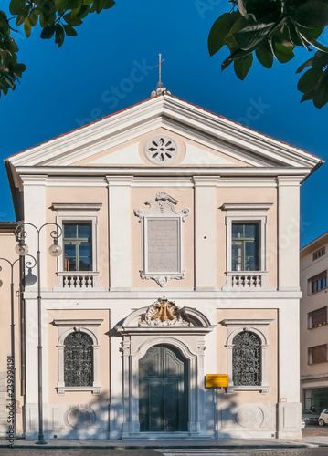 The beautiful Oratorio della purità of Udine, Friuli Venezia Giulia, Italy photo