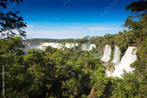 Waterfalls in Iguazu