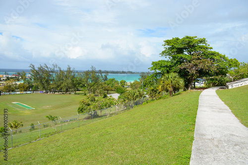 Nassau, Bahamas - MAY 4, 2018: Fort Charlotte in Downtown of Nassau photo