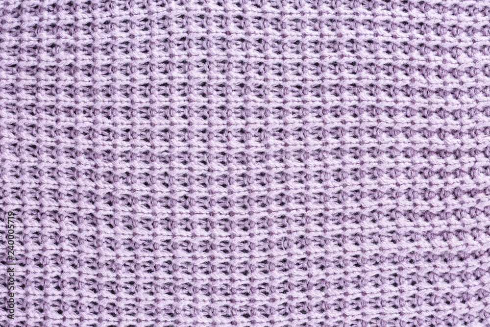lilac knitted texture background, sweater, wool yarn lilac knitted texture background, sweater, wool yarn