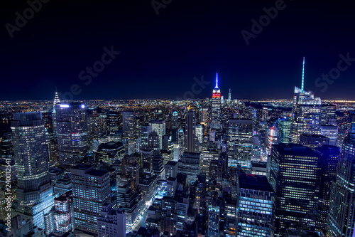 New York City Vista dall'alto 