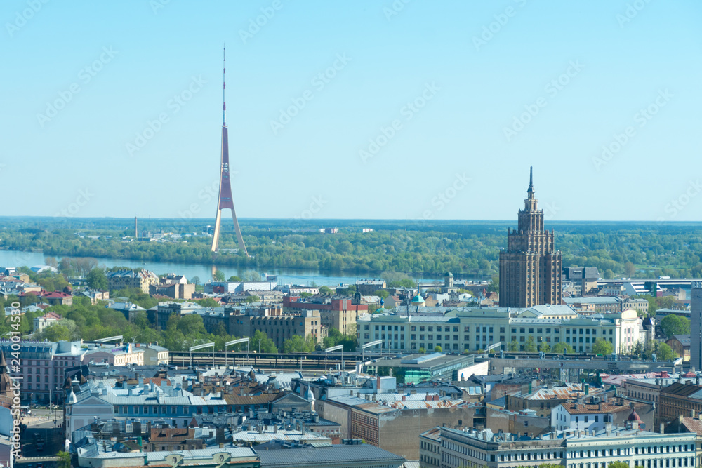 View of Riga TV tower