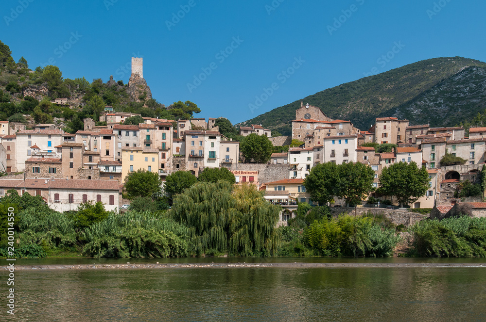 Roquebrun in Südfrankreich