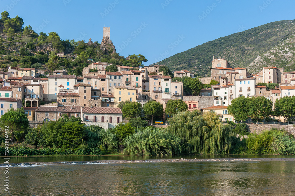 Roquebrun in Südfrankreich