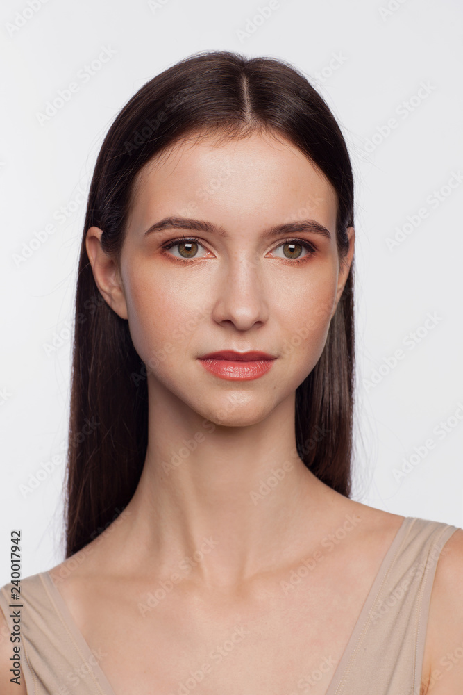 Fototapeta premium Portrait of a beautiful young woman