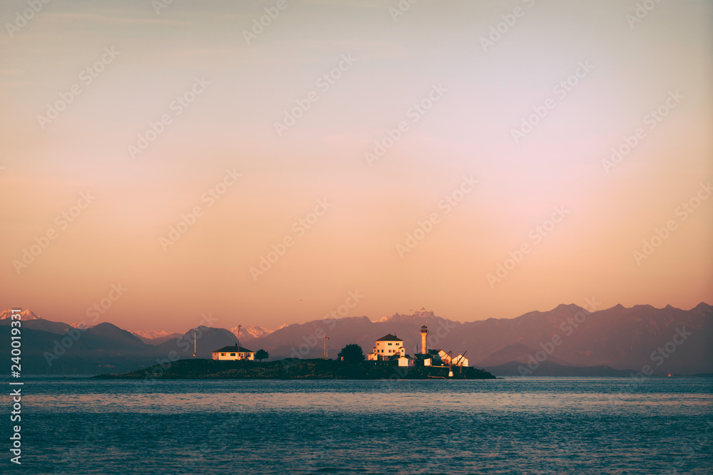 Fototapeta premium Sunset lighthouse