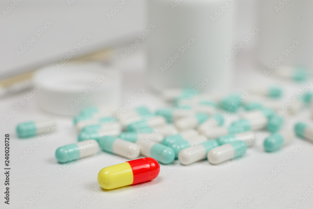 Assorted pharmaceutical medicine pills, tablets and capsules Assorted pharmaceutical medicine pills, tablets and capsules