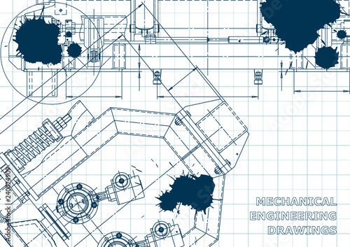 Blueprint  scheme  plan  sketch