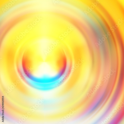 Colorful radial liquid style gradient background