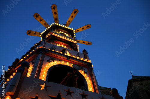 Eine Weihnachtspyramide in Osnabrück