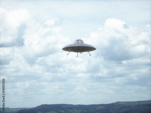 Obraz na plátně Unidentified flying object
