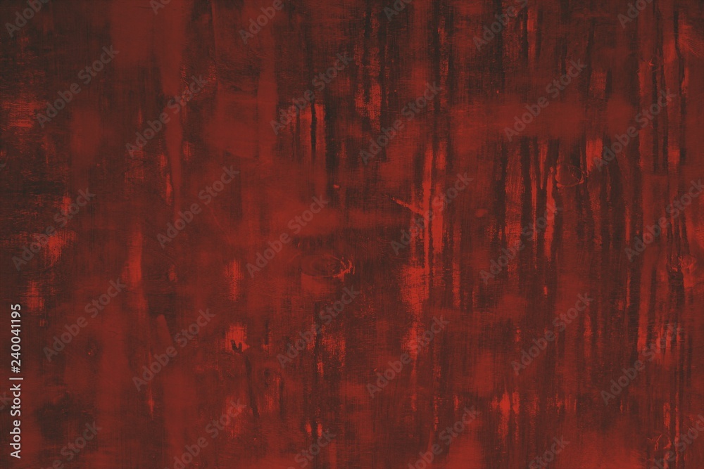 red aged wood with many scratches texture - pretty abstract photo background