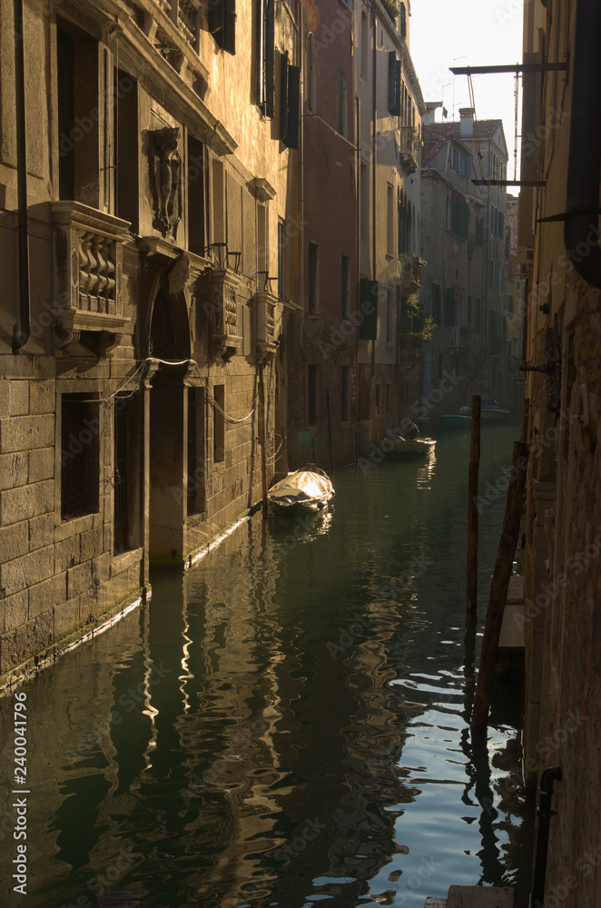 Venice Canal at Dawn