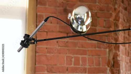 A Microphone Being Used in a Film