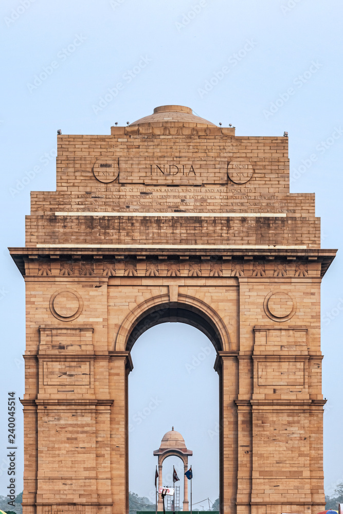India Gate world war memorial in New Delhi, India. India Gate world war memorial in New Delhi, India.