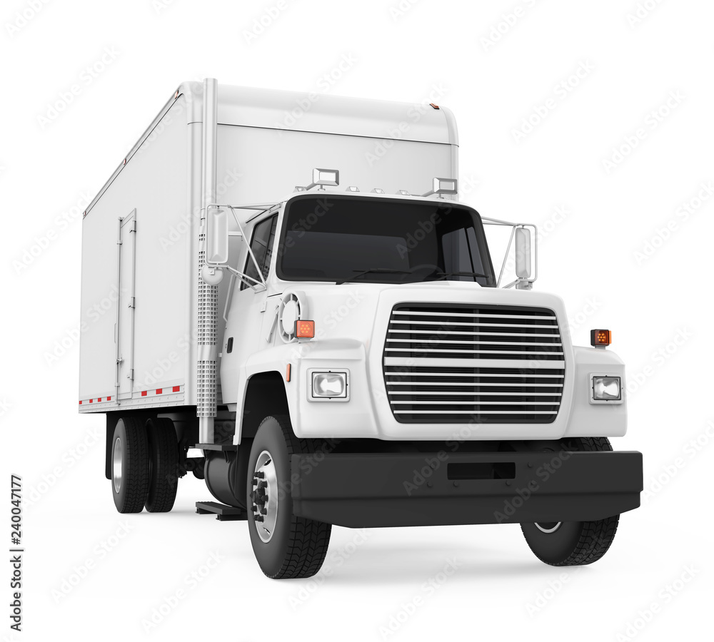 Fototapeta premium Truck Isolated