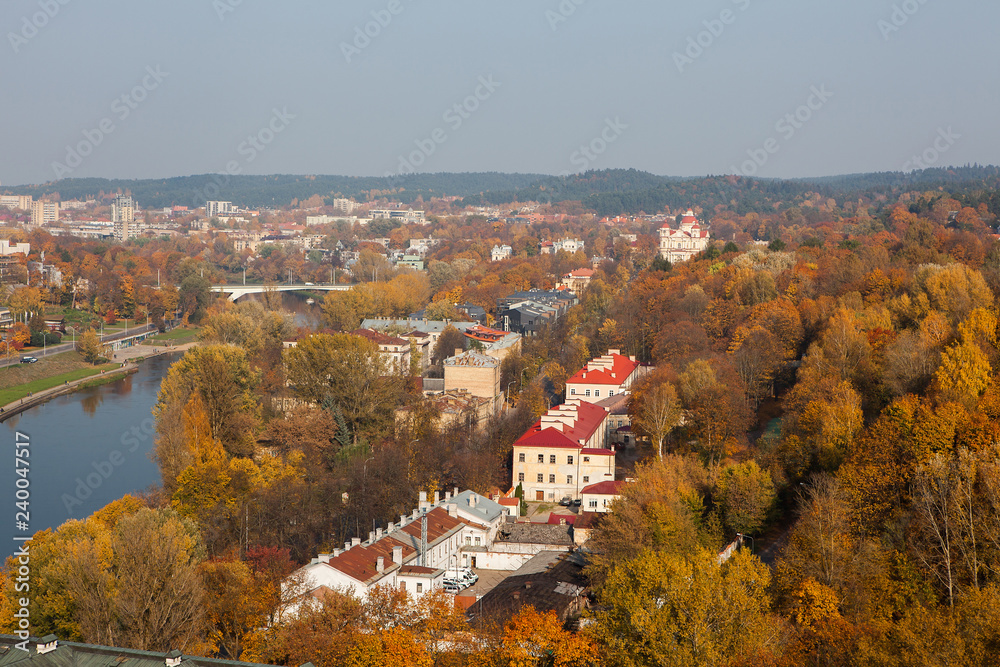 Cityscape of Vilnius