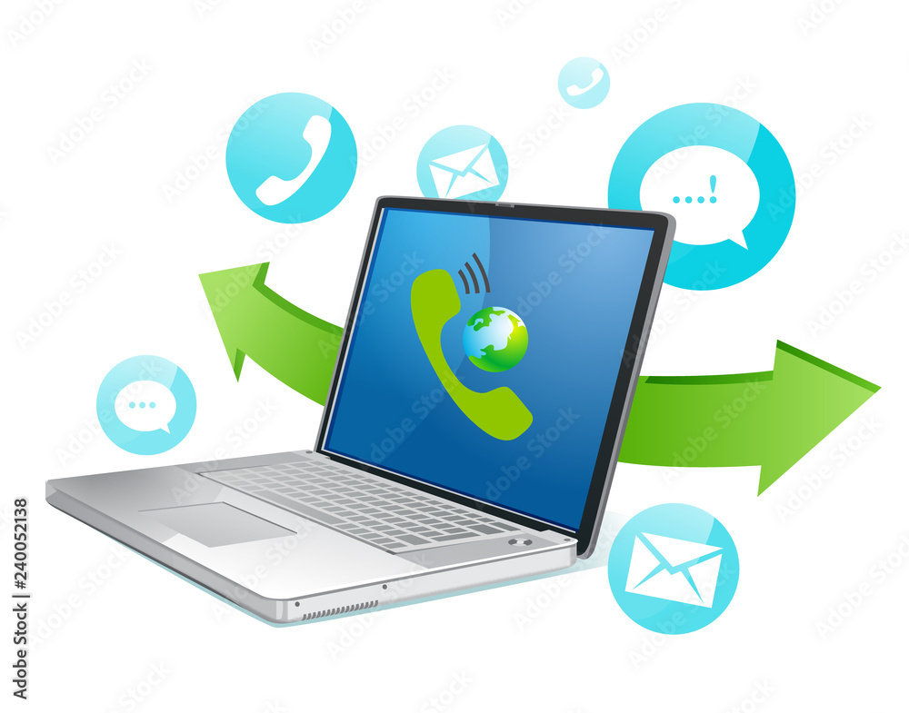 vector notebook net web connection and arrows vector notebook net web connection and arrows