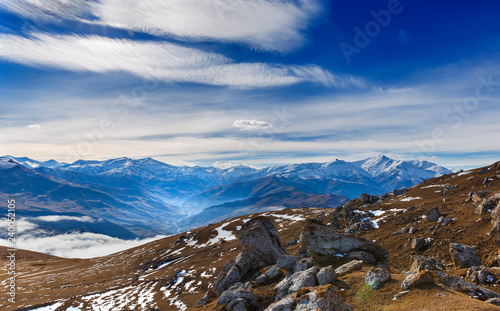 Snow mountains of Transcauc...