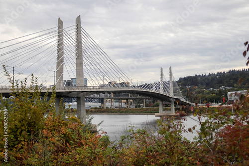 Tilikum crossing bridge. Portland, Oregon.