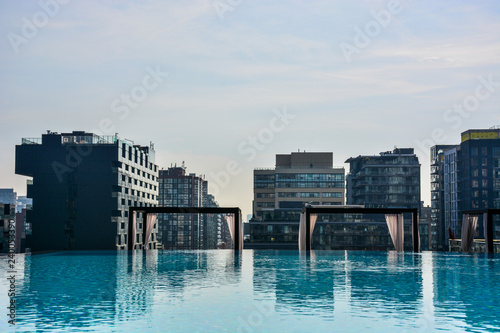 Photography Rooftop infinity pool