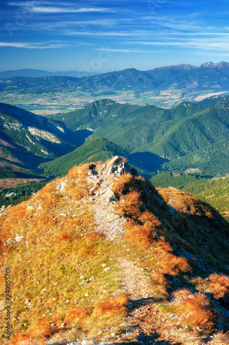 Obraz na płótnie Mountain Low Tatras National Park w salonie