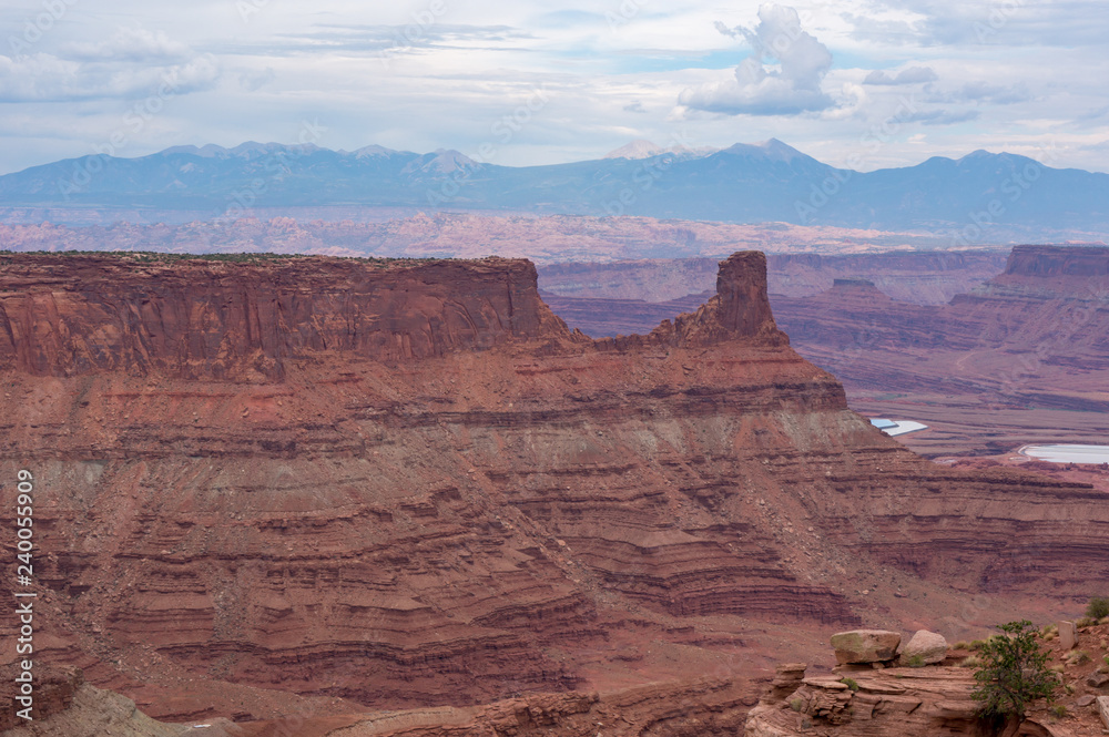 Panoramic view in Canyon Lands National Park