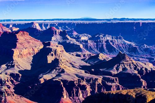 The Grand Canyon in the morning © TomR